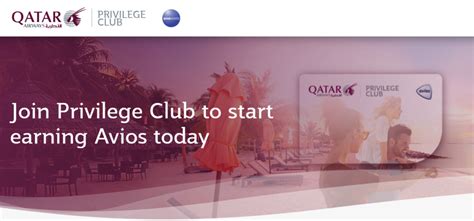 qatar airways sign up bonus|Qatar Airways Privilege Club sign.
